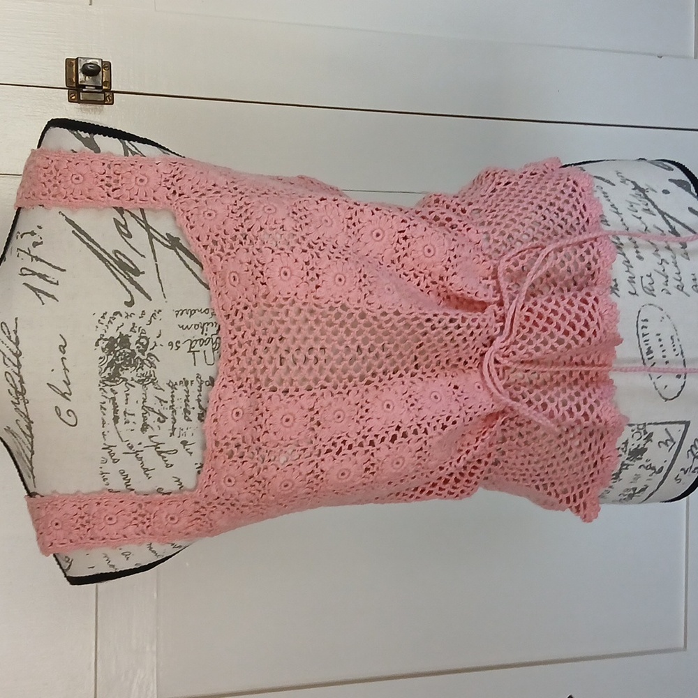 Vintage Crochet Moda international top